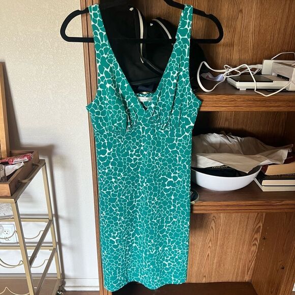 SUSANA MONOCO TEAL SLIP DRESS - Picture 1 of 4